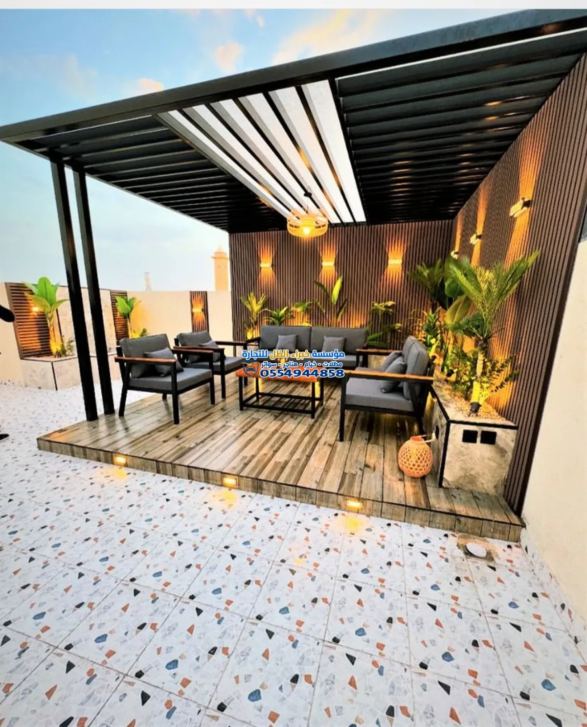 برجولات حدائق